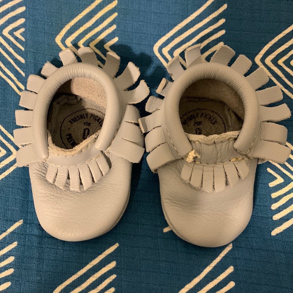 Freshly picked shoes